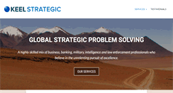 Desktop Screenshot of keelstrategic.com